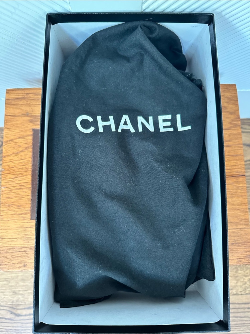 CHANEL Camellia Tweed Heels - Picture 12 of 12